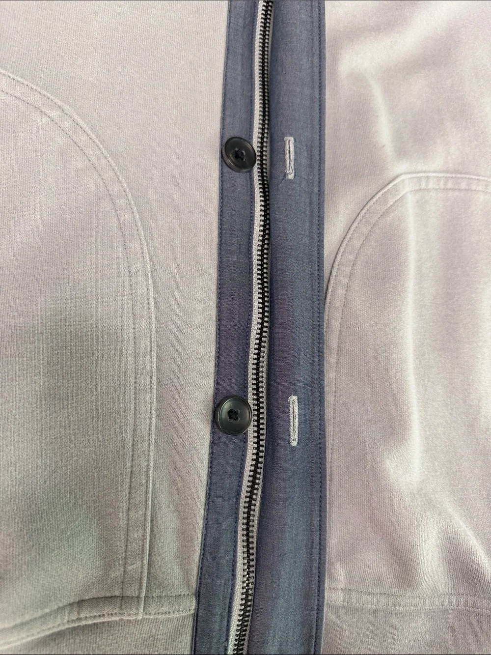 Banana Republic Men's Shirt Jacket - Light Gray